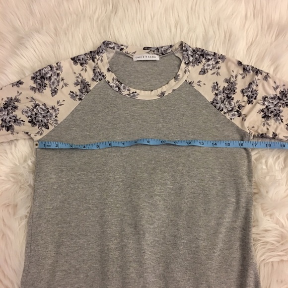 Floral | baseball tee - Picture 4 of 8